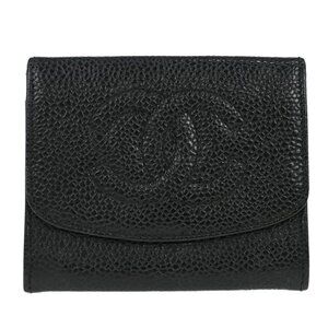Chanel Black Calfskin Coin Purse Wallet